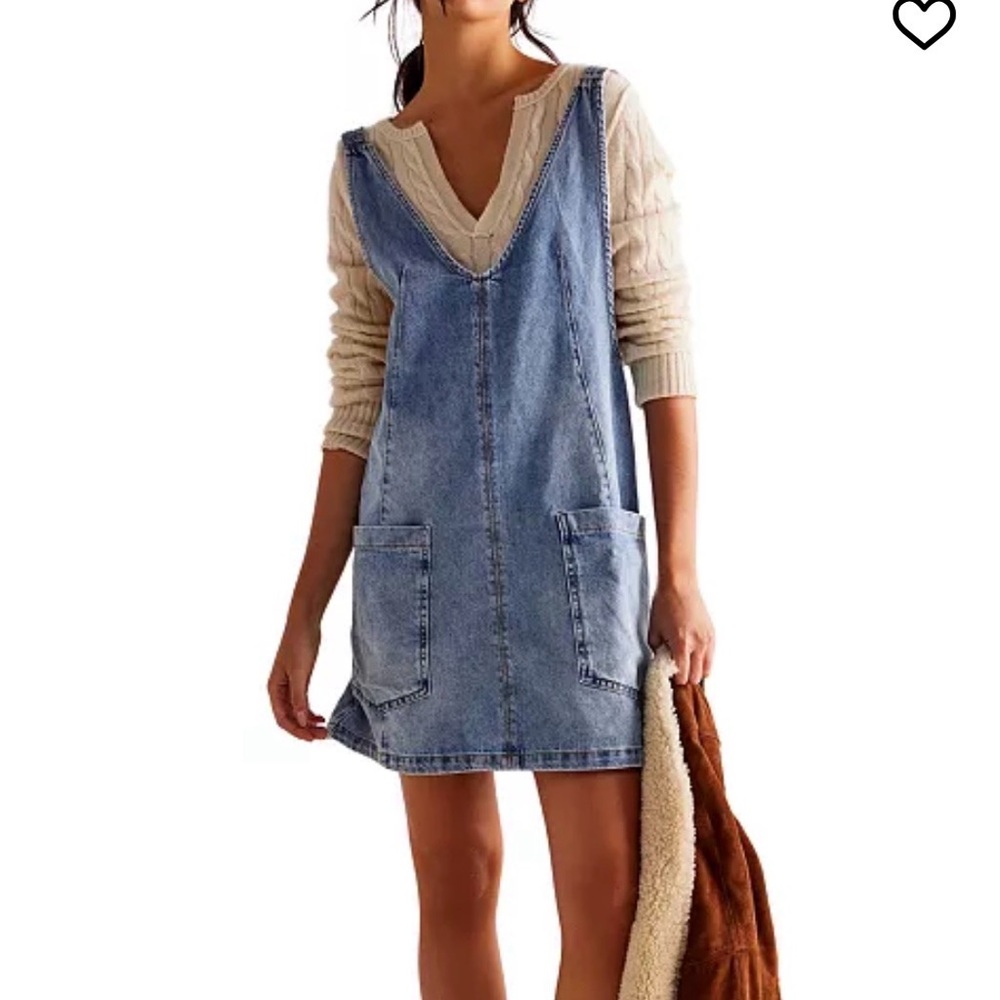 Free People
Women's High Roller Cotton Denim Skirtall
